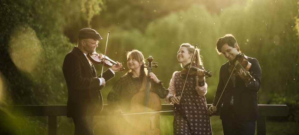 Fiddle Quartet at Folk Spot